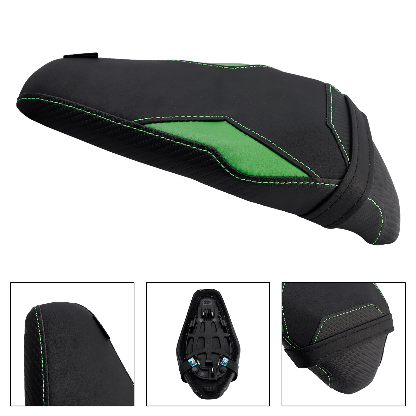 2025 Kawasaki Ninja 900 Z900 Rear Passenger Seat Pillion Saddle Flat Redb Green