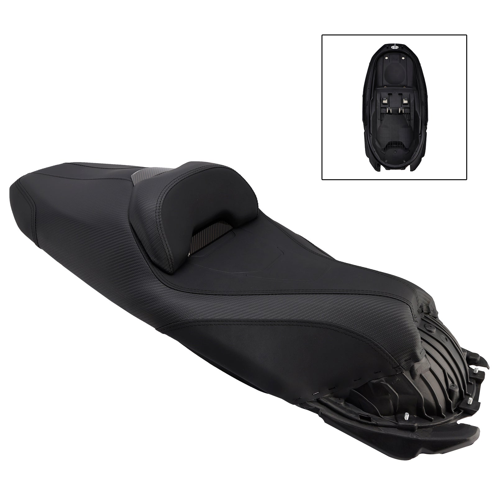 22-25 Honda Adv350 Complete Backrest Pad Rider Passenger Seat Fits