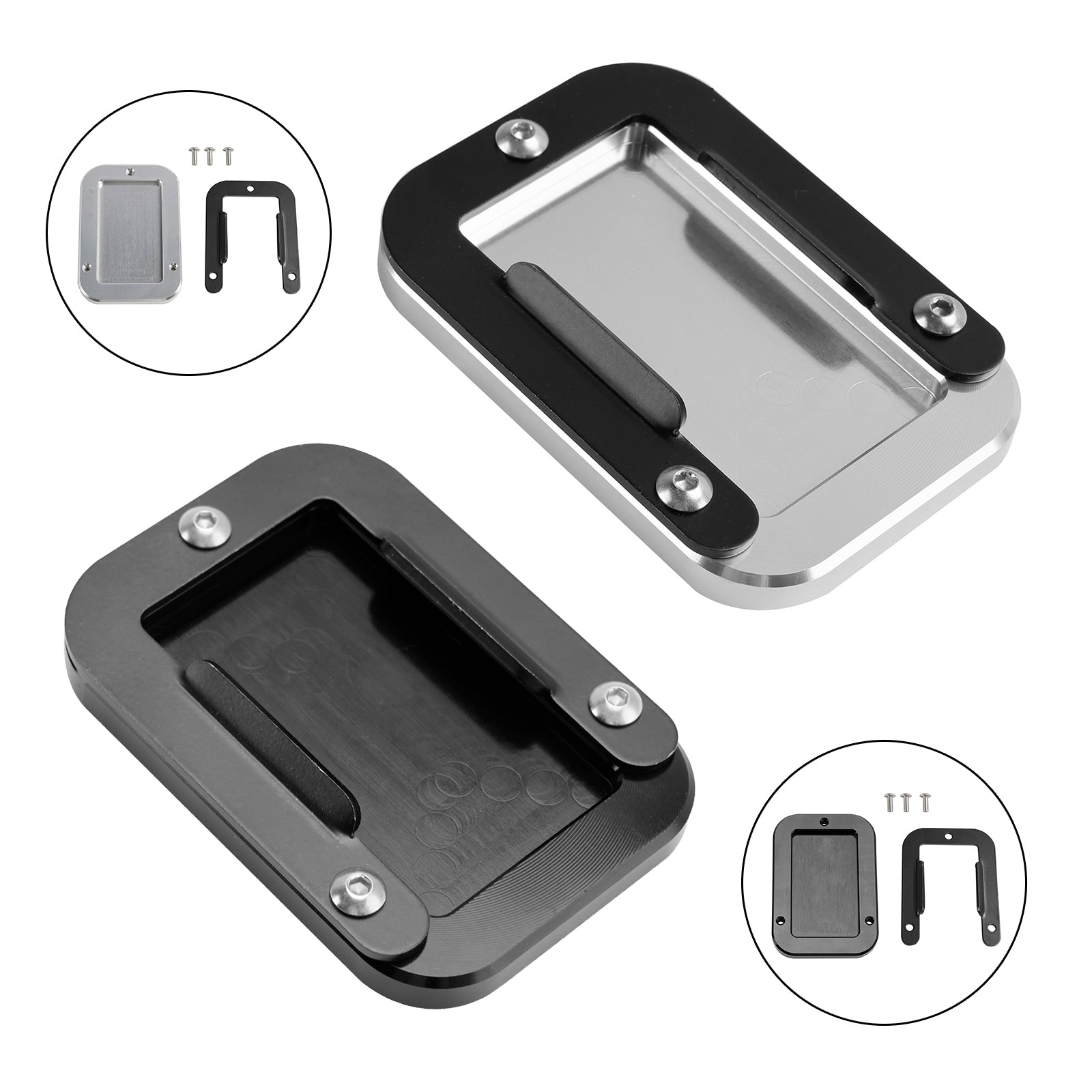 Kickstand Zvětšit deskovou podložku vhodný pro Interceptor 650 2018-2023 GT 650 2019-2023