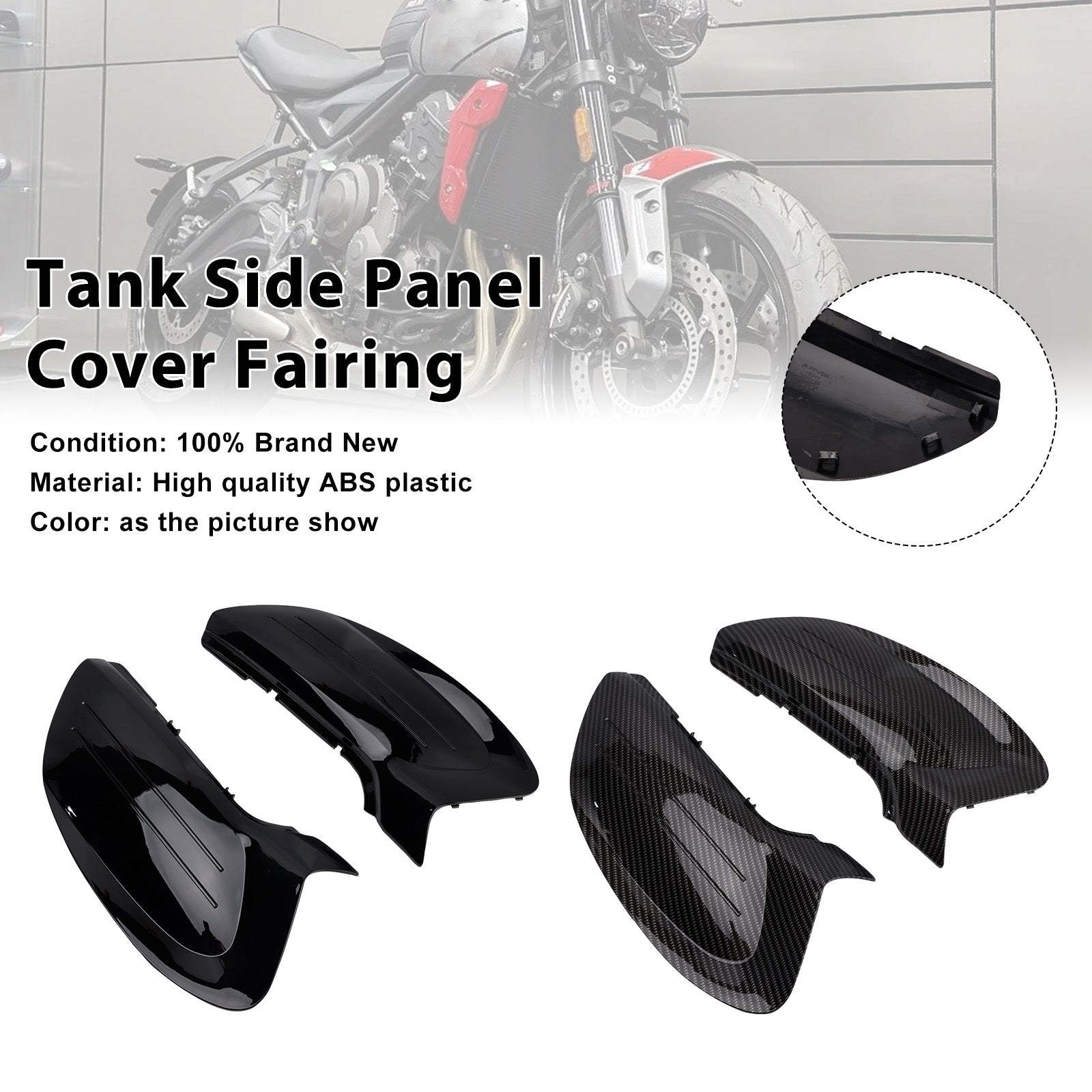 2022-2025 Trident 660 Tank Side Cover Panel Fairing