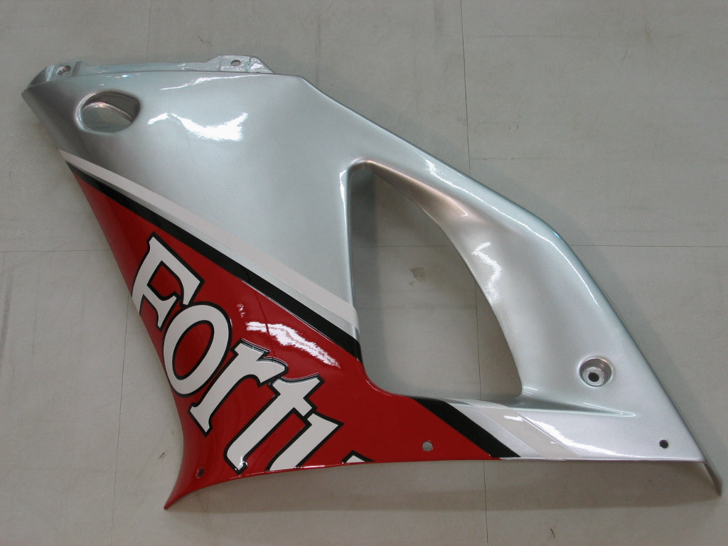 Amotopart 1998-1999 Yamaha YZF 1000 R1 Red&Sliver Fairing Kit
