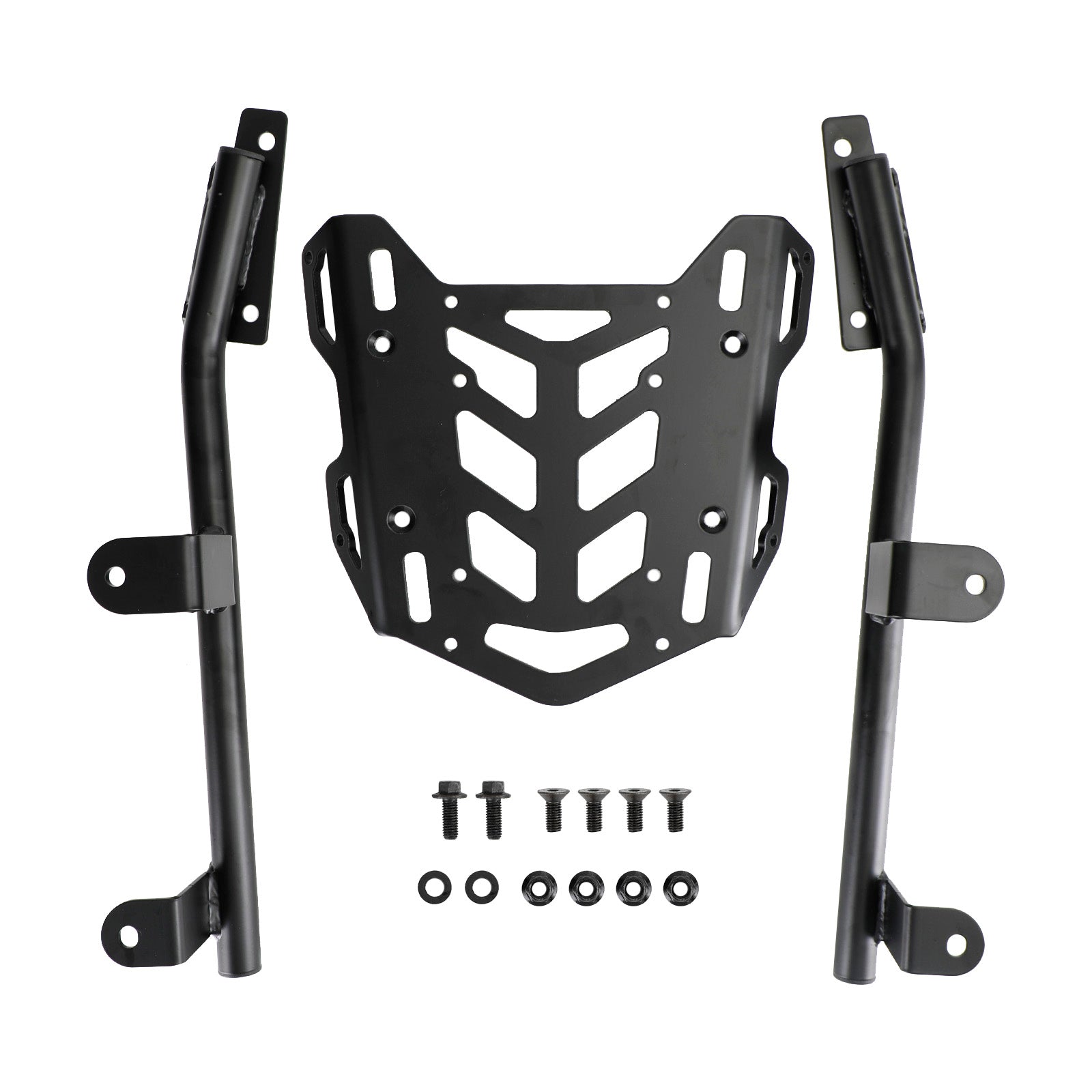 2023 Honda ADV160 ADV 160 Tube bakre rack - Svart bagage bär rack