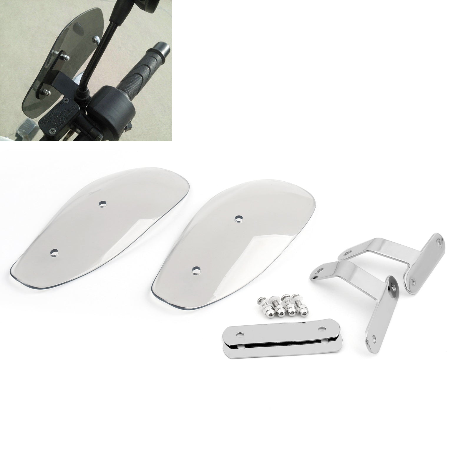 Protector de mano para motocicleta Softail Touring Honda, protector Deflector de frío