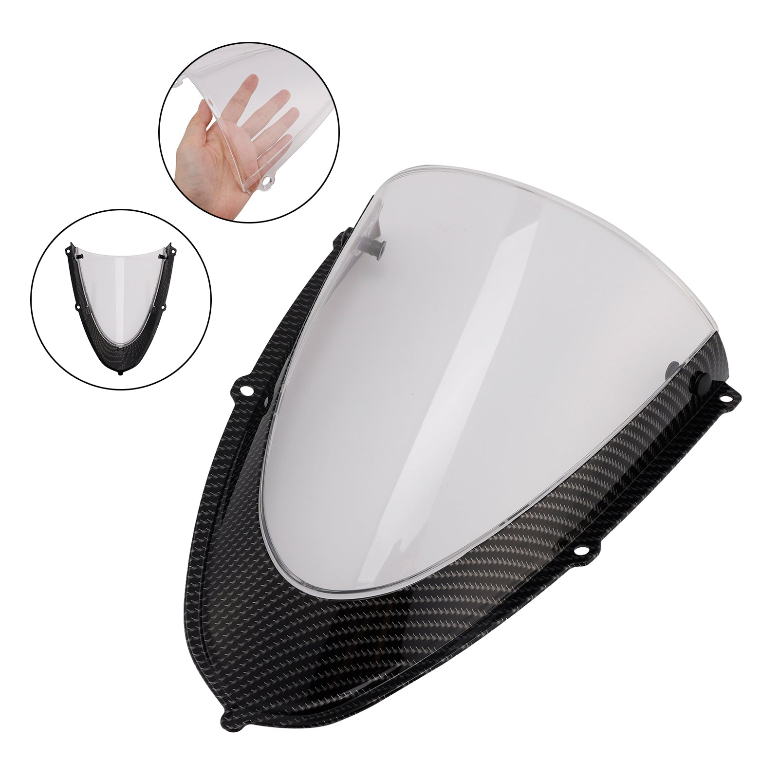 2020-2024 Aprilia RS 660 Headlight Fairing Windshield WindScreen Fit