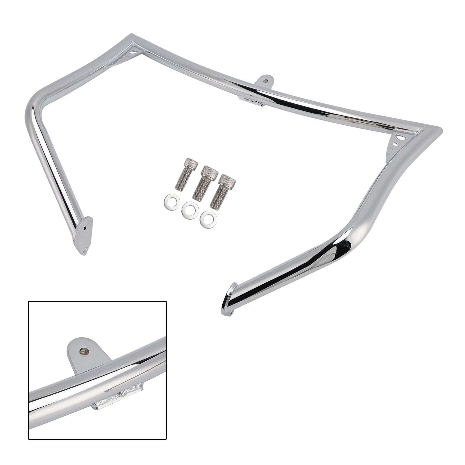 Touring Glide 1997-2008 Bumper Engine Protection Guard Crash Bar Chrome