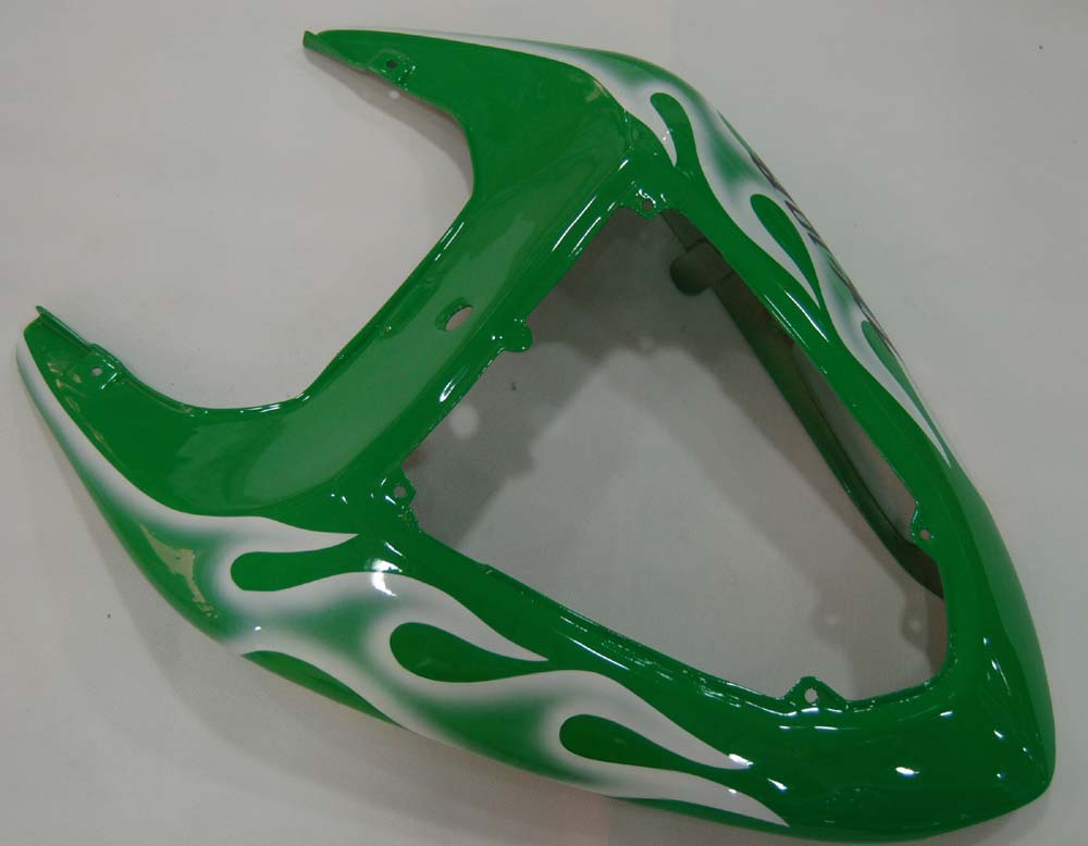 Amotopart 2006-2007 Kawasaki ZX10R Green Fairing Kit