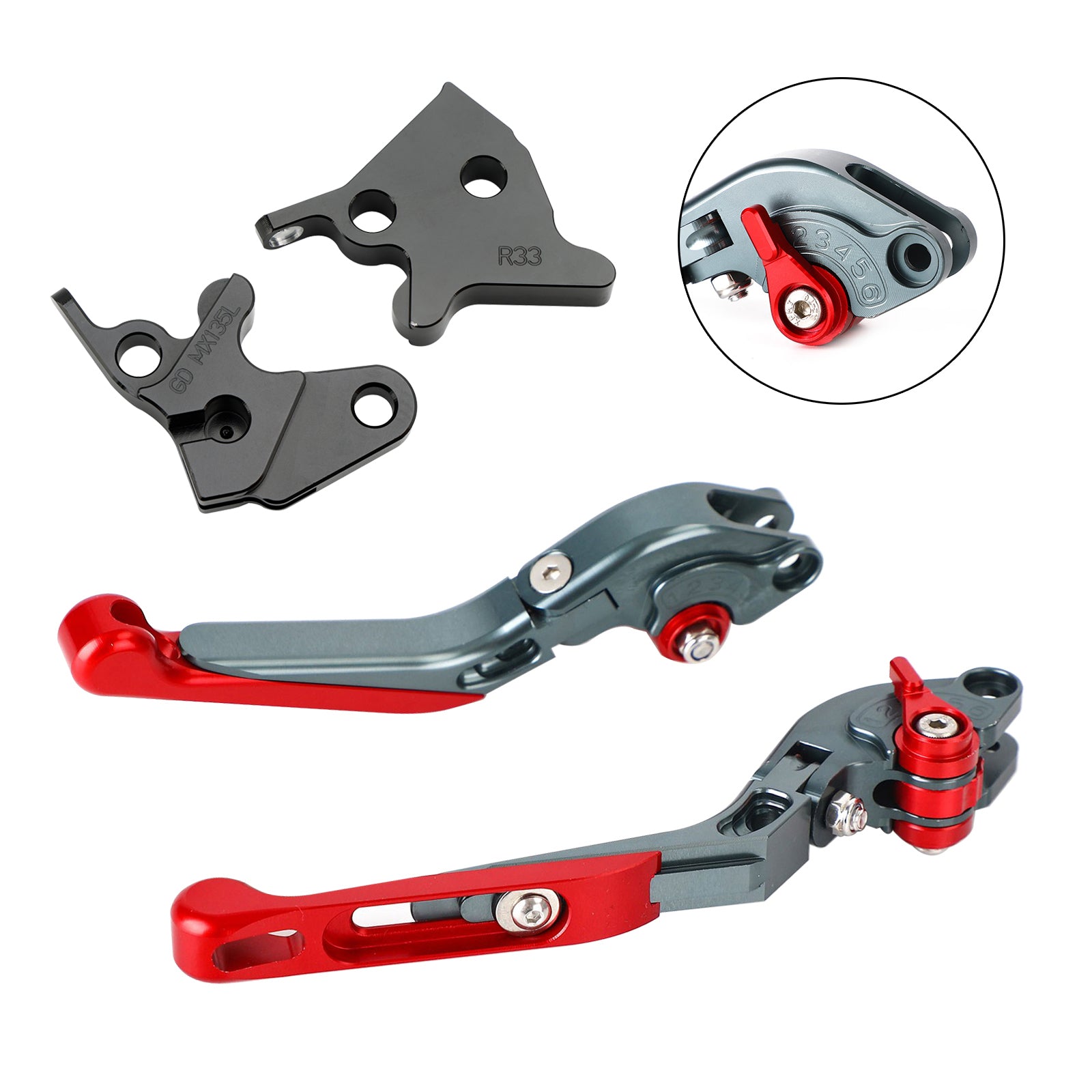 2005-2014 Yamaha YBR125 Einstellbarer Kupplungsbremshebel