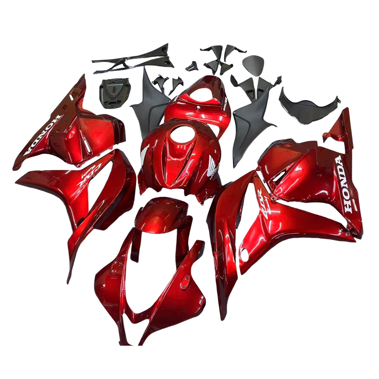 Amotopart 2009-2012 Honda CBR600RR Red Fairing Kit