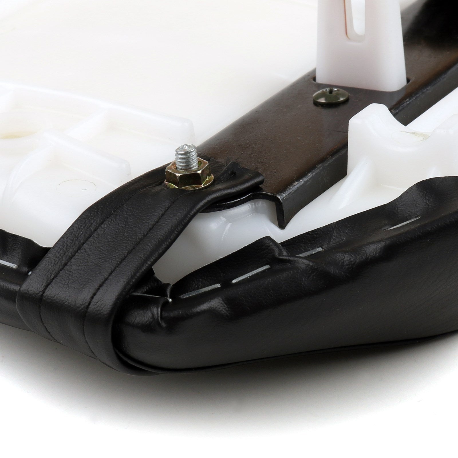 13-18 Kawasaki Z800 Bakre passasjersete Pillion Pute Svart