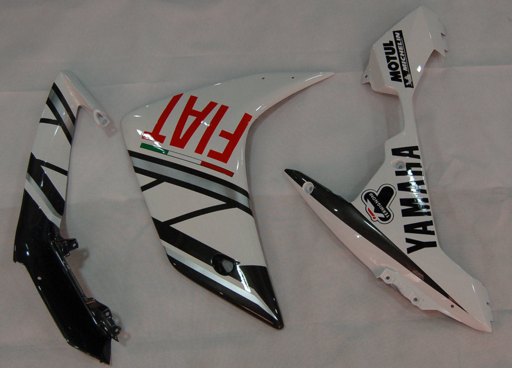 Amotopart 2007-2008 Yamaha YZF 1000 R1 Black & White Style2 Failing Kit