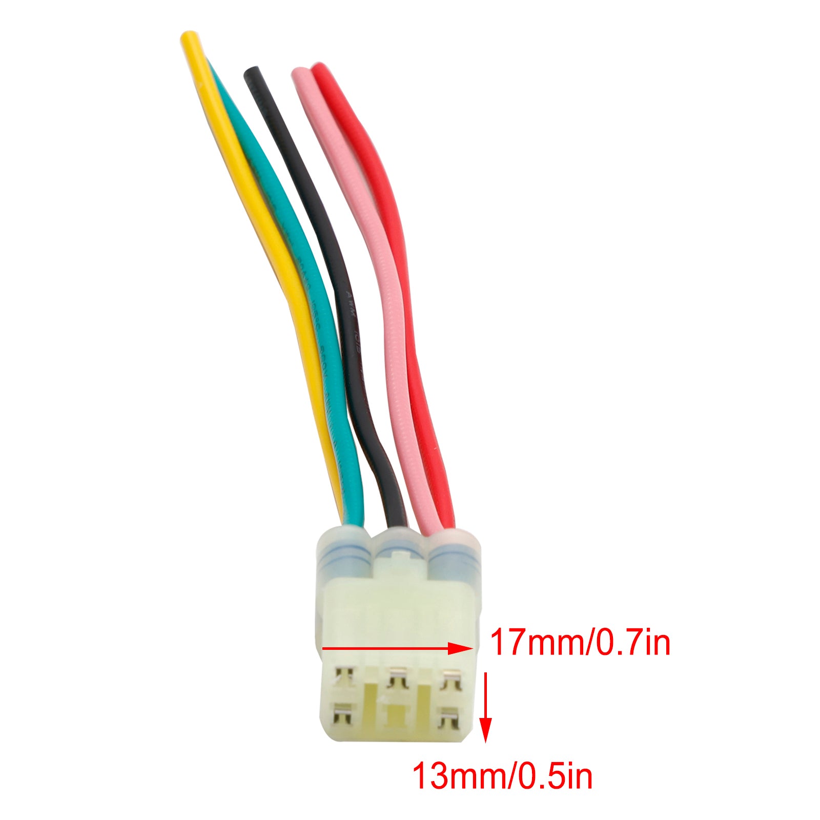 02-11 KYMCO ATV MXU150 05-14 MXER 125 Regulator Rectifier Connector Plug