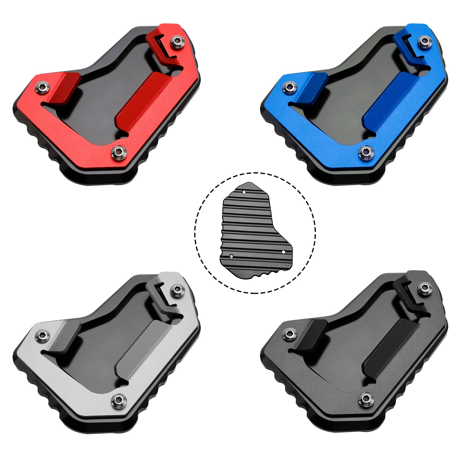 12-15 Tiger 1200 Explorer (V13VG) Plante de placa de aumento de kickstand