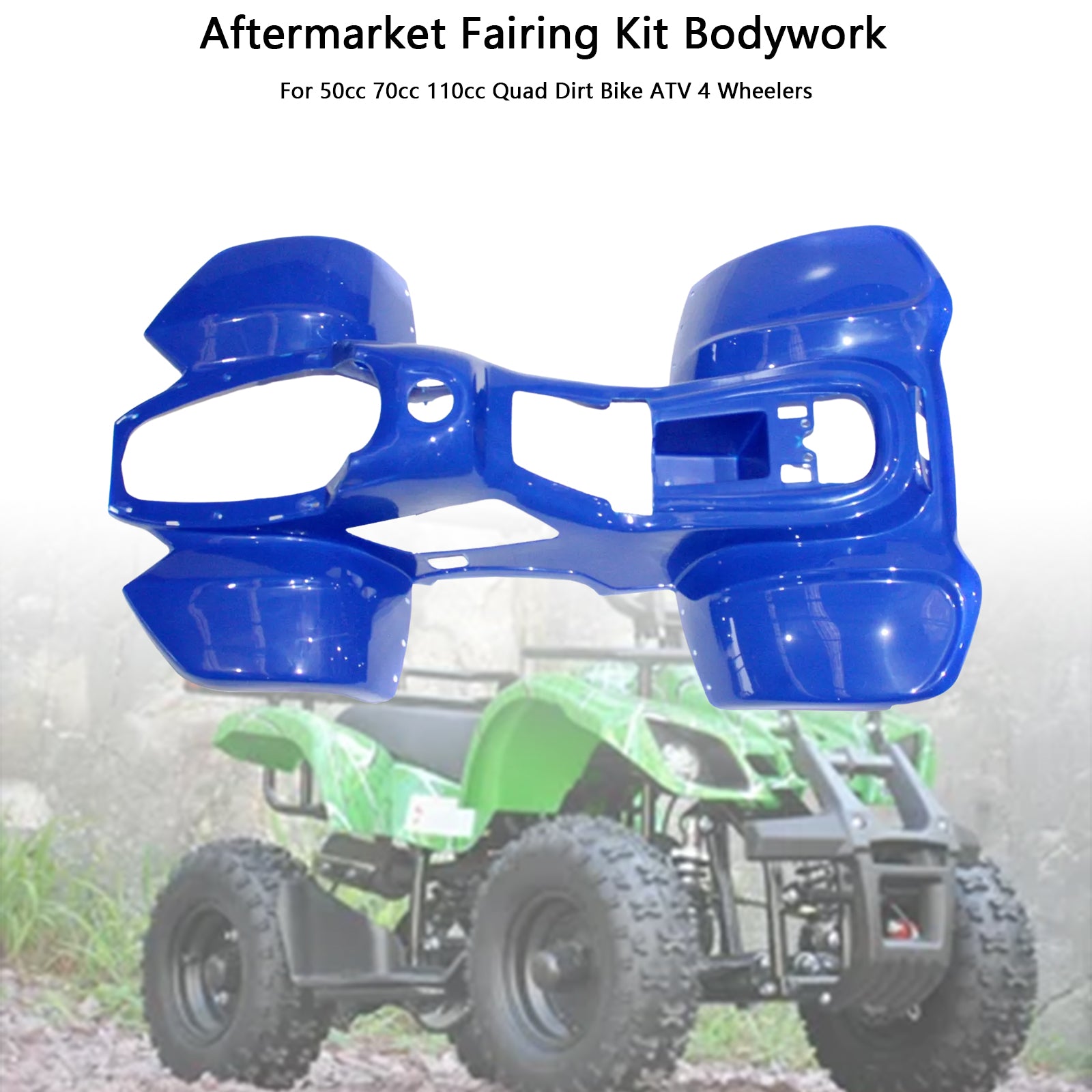 AMOTOPT PARA 50CC 70CC 110CC Quad Dirt Bike ATV 4 Wheelers Fairing Kit Collection