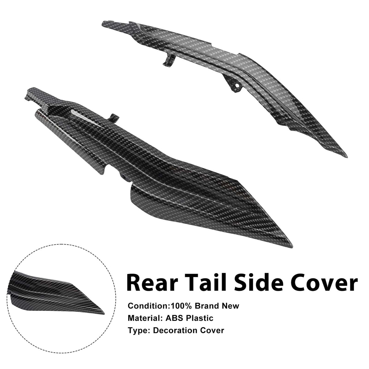 2022-2025 Trident 660 Rear Seat Side Cowl Cover Fairing