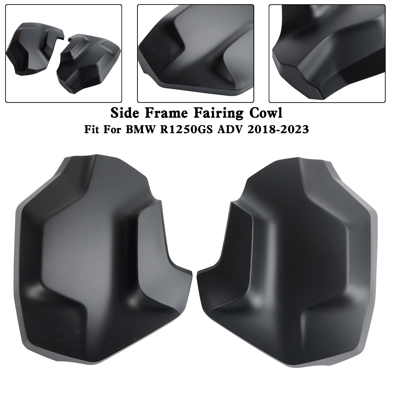 18-23 BMW R1250GS Adv Boczna ramka Fairing Fairing Cowl Strażnik pokrywa chłodnicy