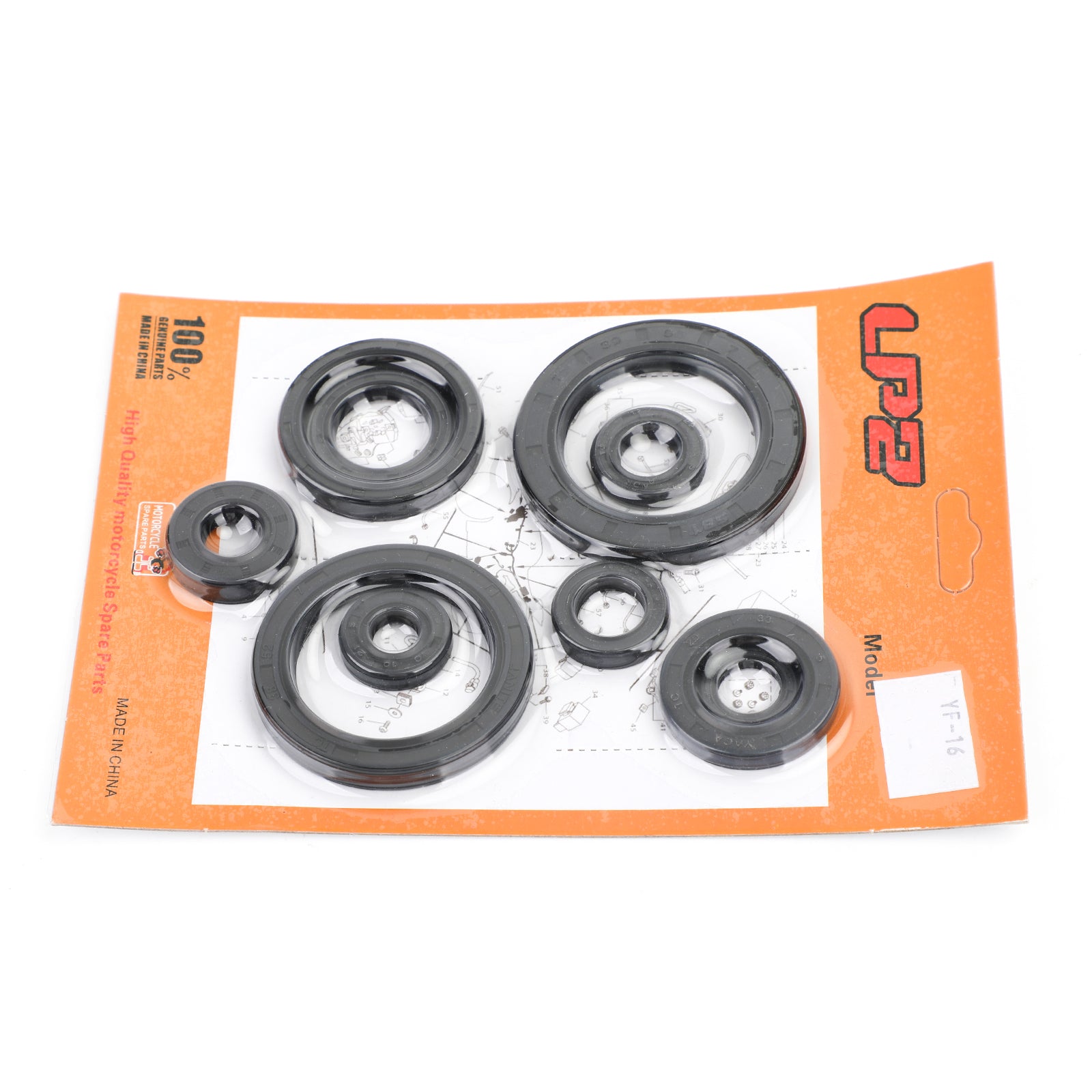 10pcs 07-08 Honda CRF450R CRF 450 R Off-Road Engine Oil Seal Kit Set