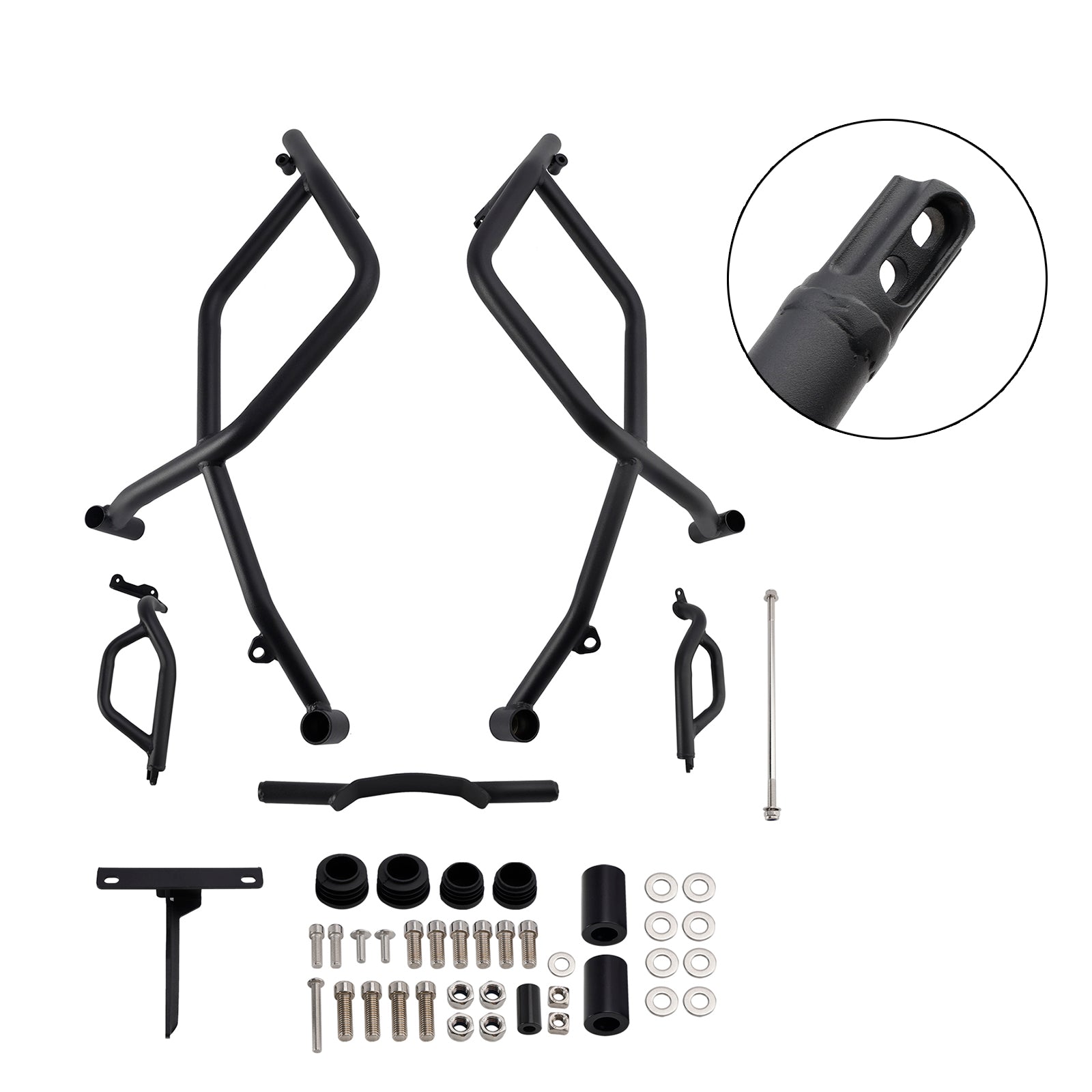 2022-2024 du Desertx stötfångare motorskyddsvakt kraschbar vit