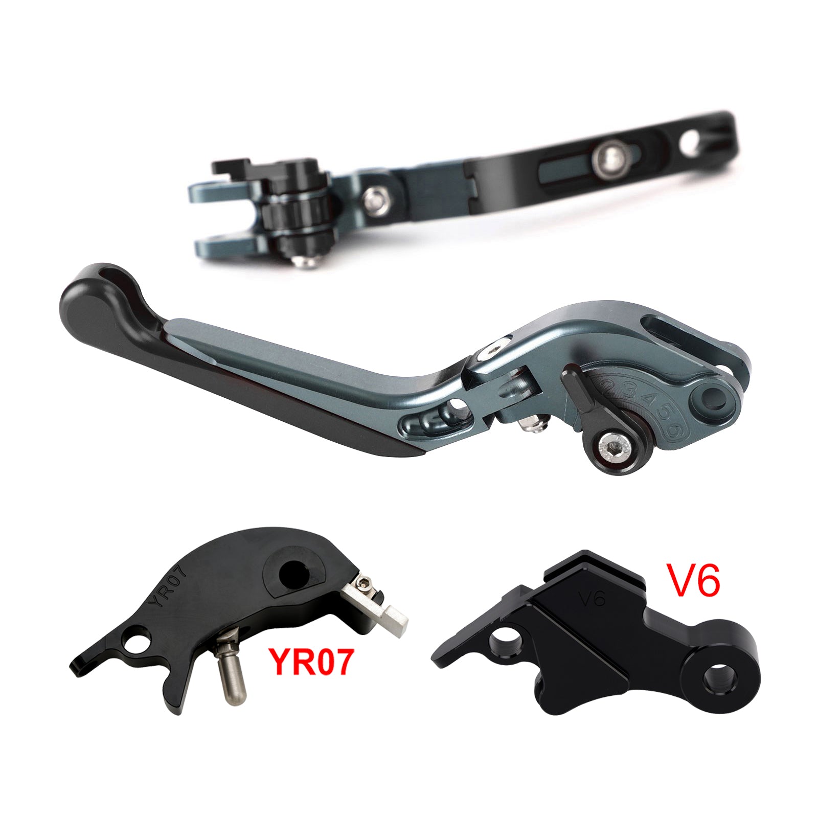 2024–2025 Yamaha XSR900 XSR900GP MT-09 verstellbarer Kupplungsbremshebel
