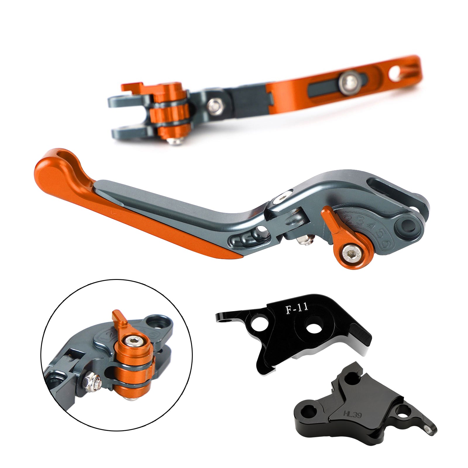 2021-2024 CFMOTO 700CL-X Sport Adjustable Clutch Brake Lever