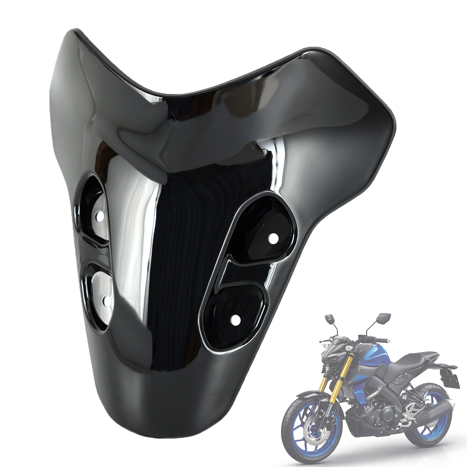 Parabrisas de motocicleta ABS apto para YAMAHA MT-07 MT 07 2021-2023