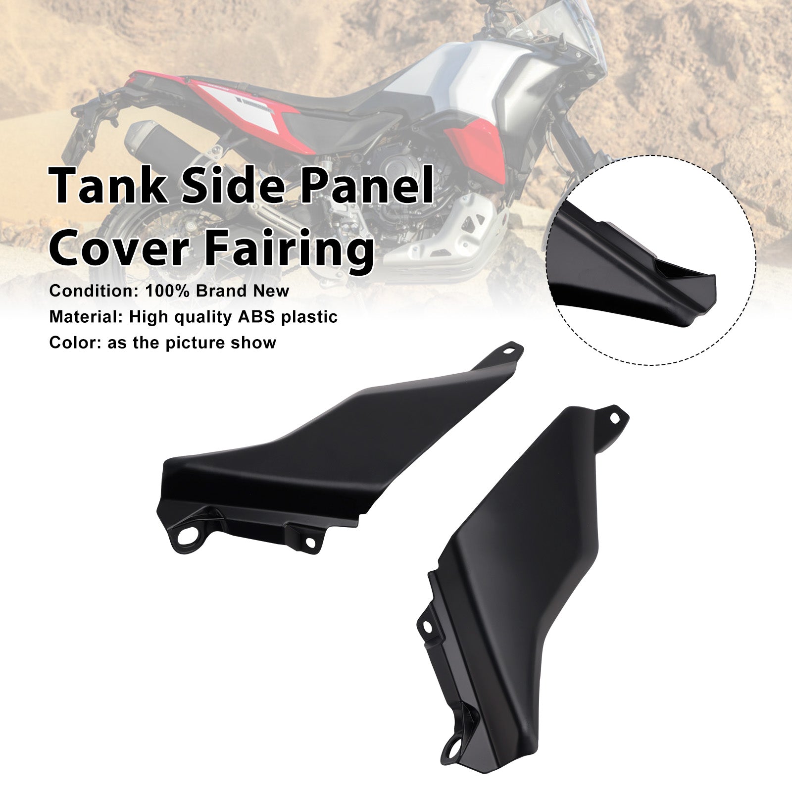 2025-2026 Yamaha Tenere 700 Tankseitenverkleidung Verkleidungsverkleidung