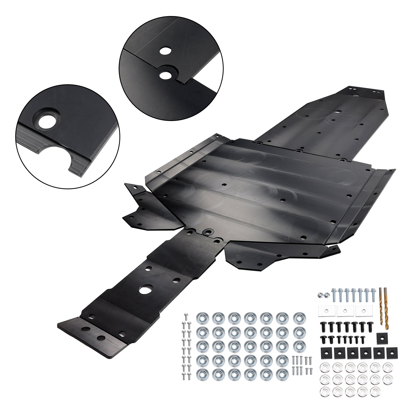 Kit de placa protectora de deslizamiento de protección del tren de rodaje Kawasaki Teryx Krx 1000 2020-2026 Uhmw