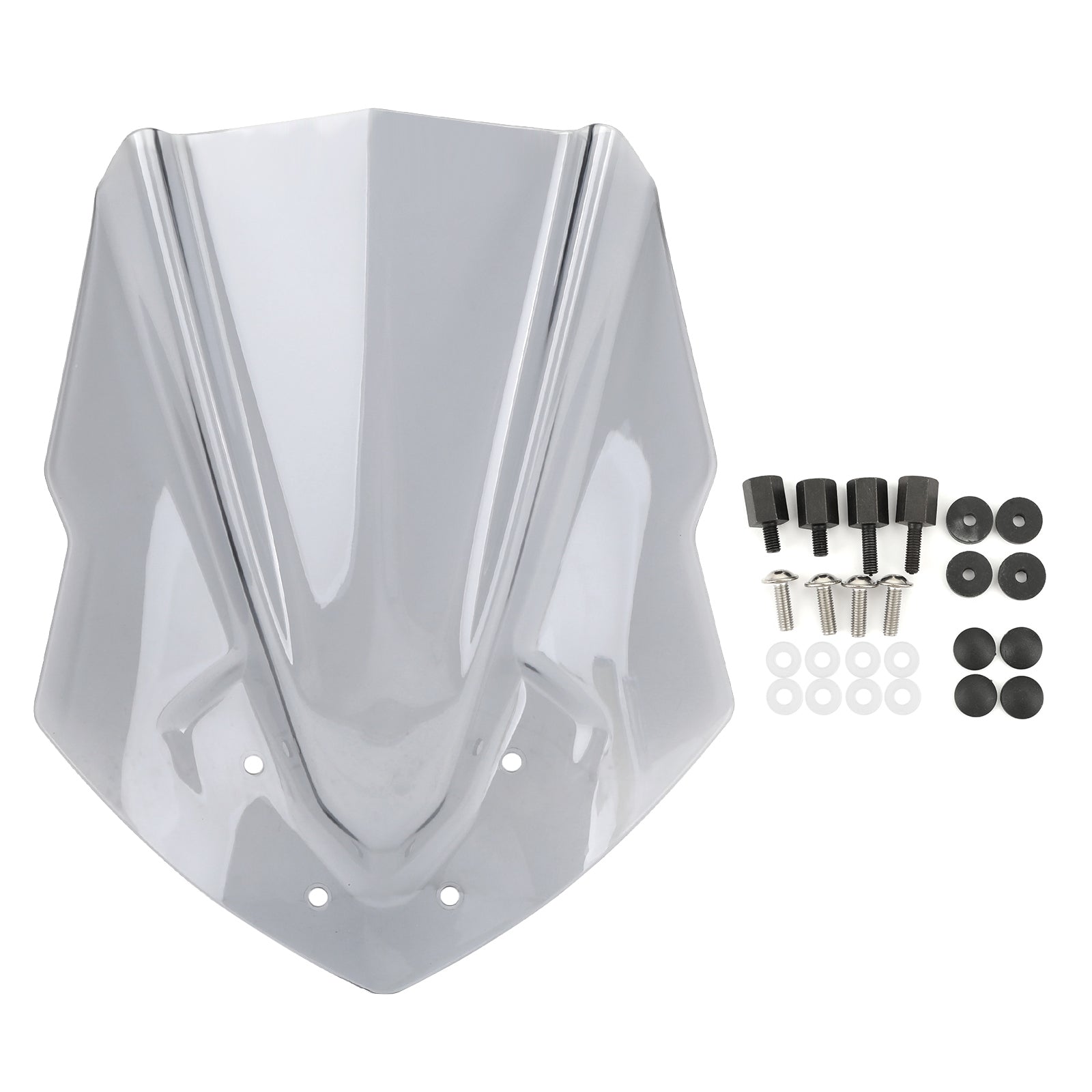 ABS Motorcykel vindrutan vindruta för Yamaha MT125 2015-2019 Gray