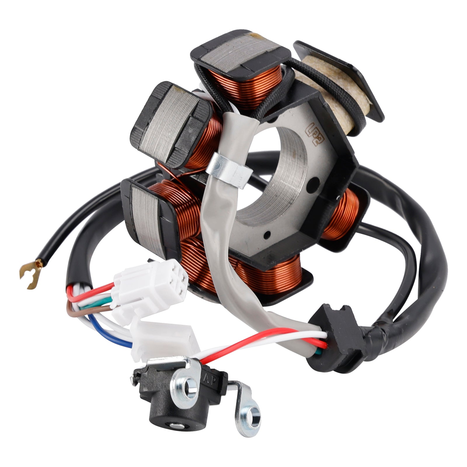 04-10 Yamaha YBR125 YBR125E YBR125EGS 7 Coils Stator Generator