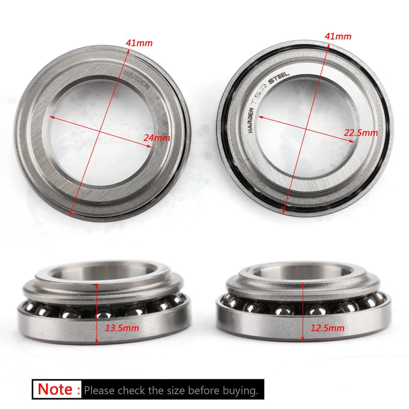 Honda CRF50F CRF80F XR185 CB175K7 CB250 CMX250 Steering Head Bearing Kit