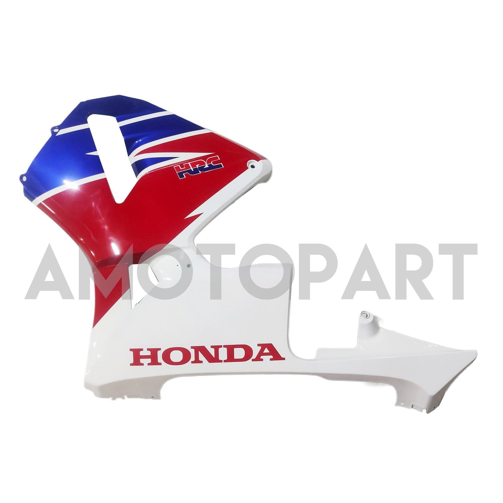 Amotopart 2005–2006 Honda CBR600RR Weiß-Rot-Verkleidungsset