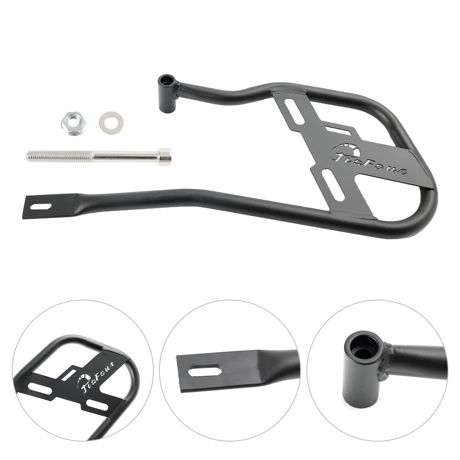 22-23 Field Hunter 350 Bagage Rack Side Sadel Bag Mount Bracket Left