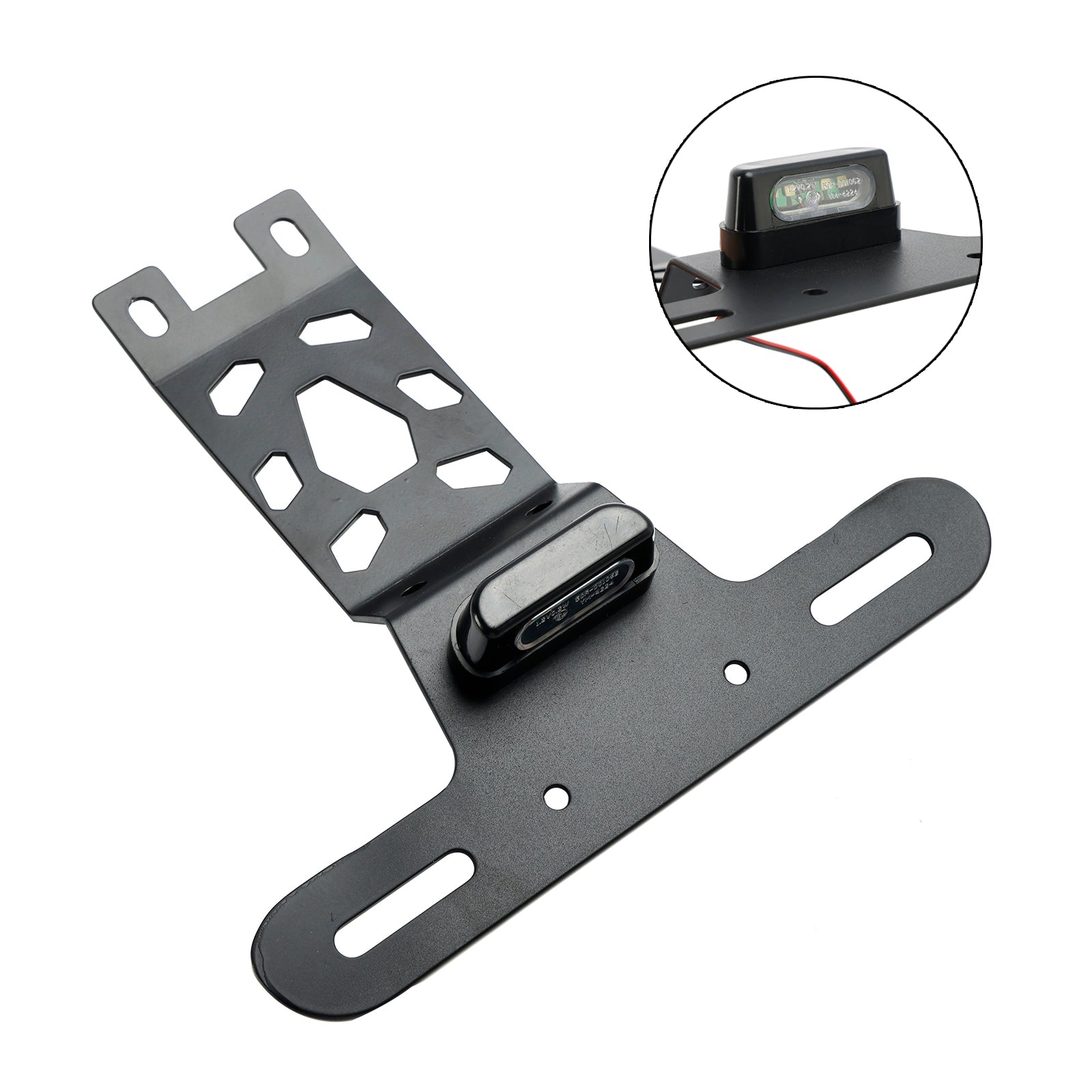 22-24 Hunter 350 License Plate Holder Bracket