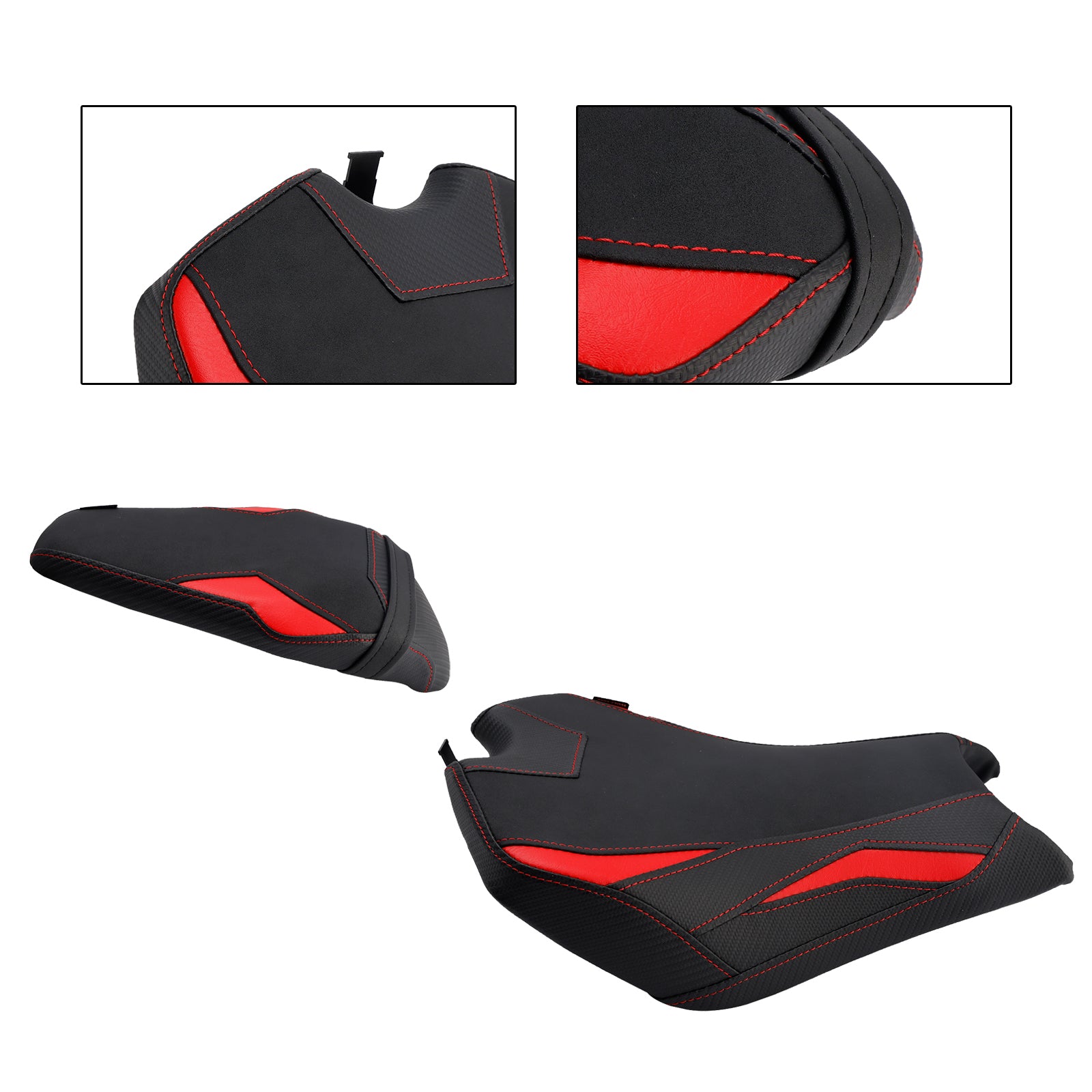 2025 Kawasaki Z900 Zr900-F Front&Rear Raider Passenger Cushion Kit Red1