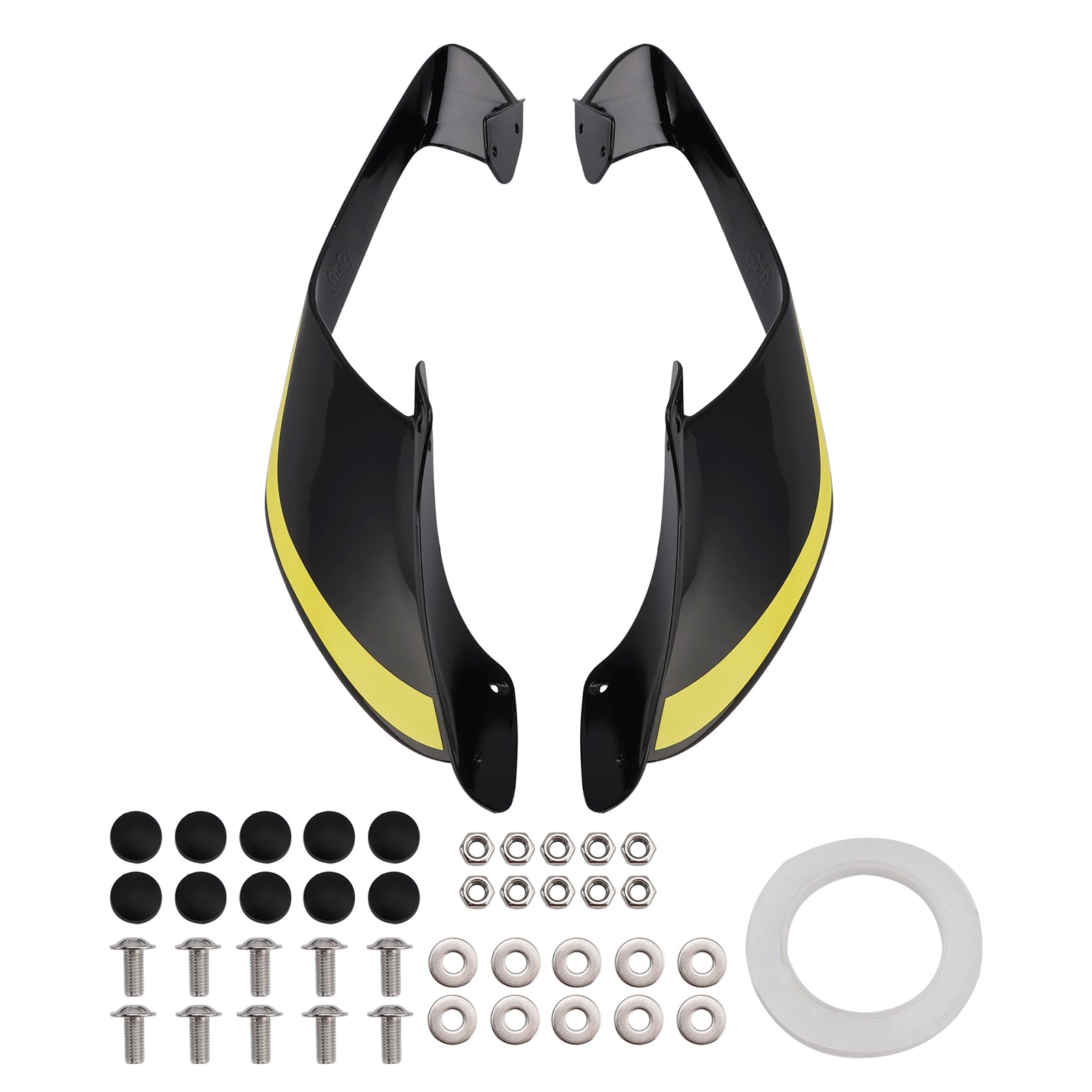 2021-2024 Yamaha YZF R1 R1M Voorzijde Winglets Vleugels Spoiler Kuip