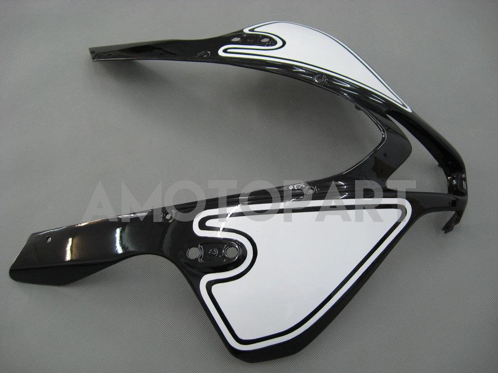 Amotopart Honda 2007-2008 CBR600RR White Black Fairing Kit