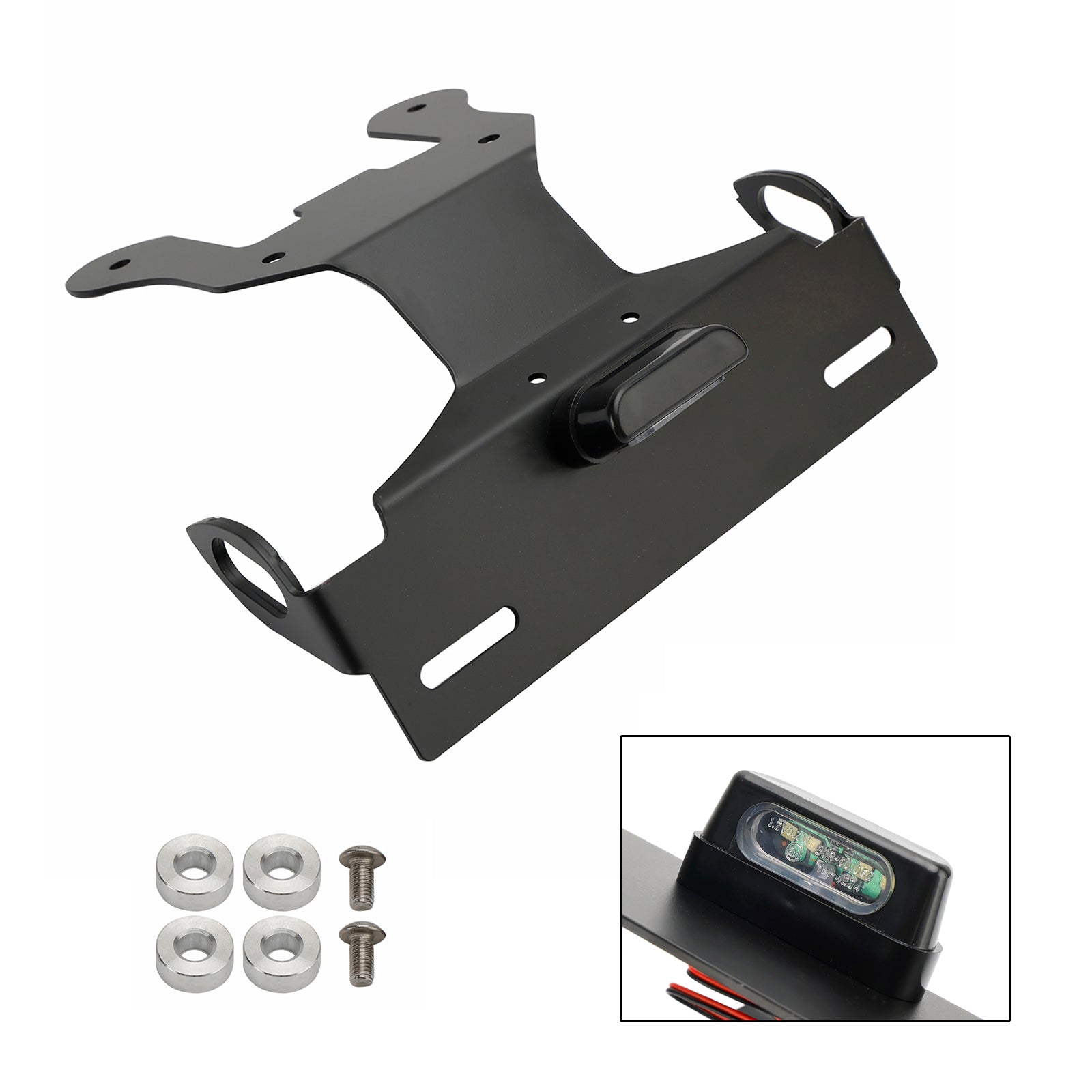 Staffa porta targa adatta per Honda CB750 XL750 23-24 CRF1100L 16-23