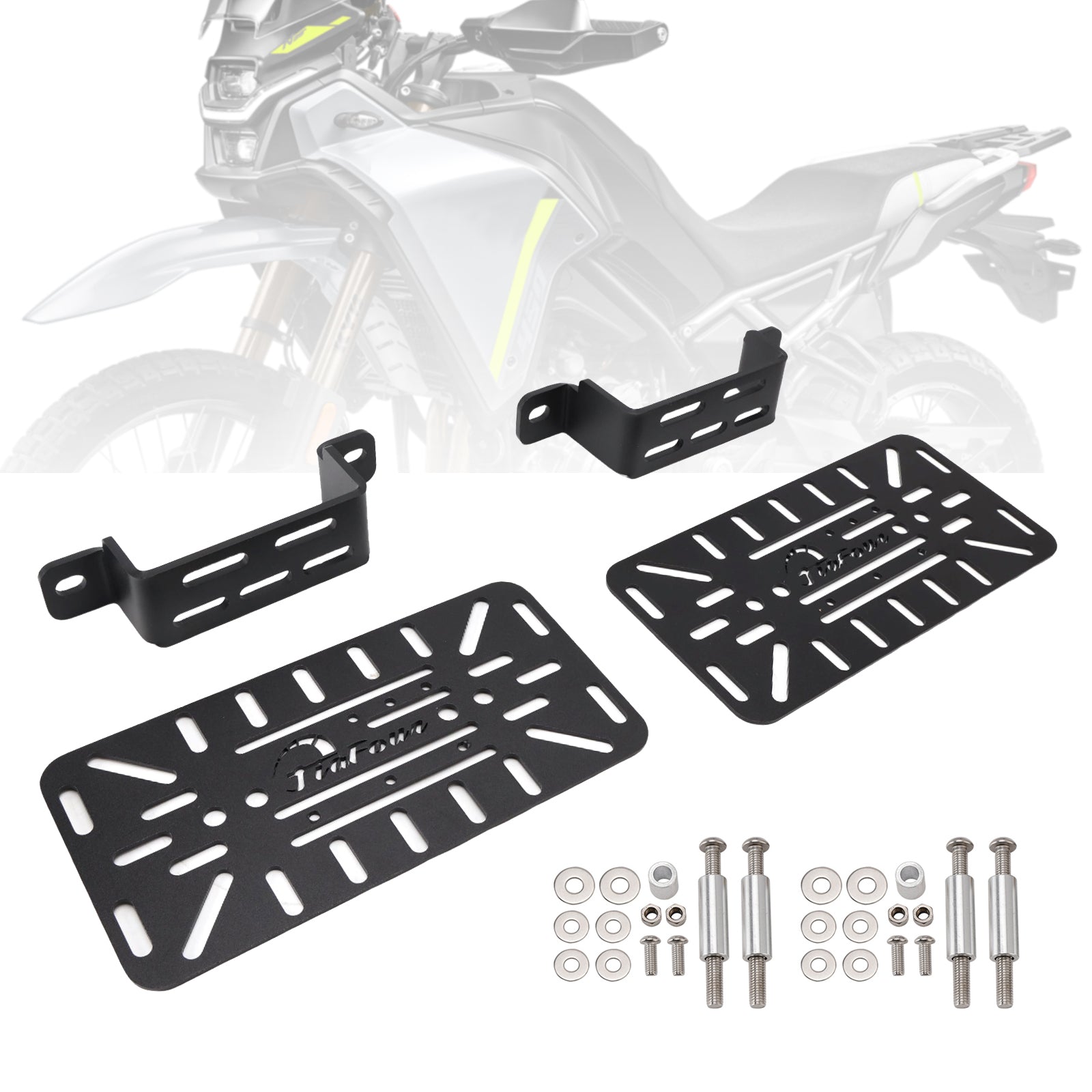 2024-2025 Cfmoto 450Mt Saddlebag Support Mounting Bracket Racks Right Black