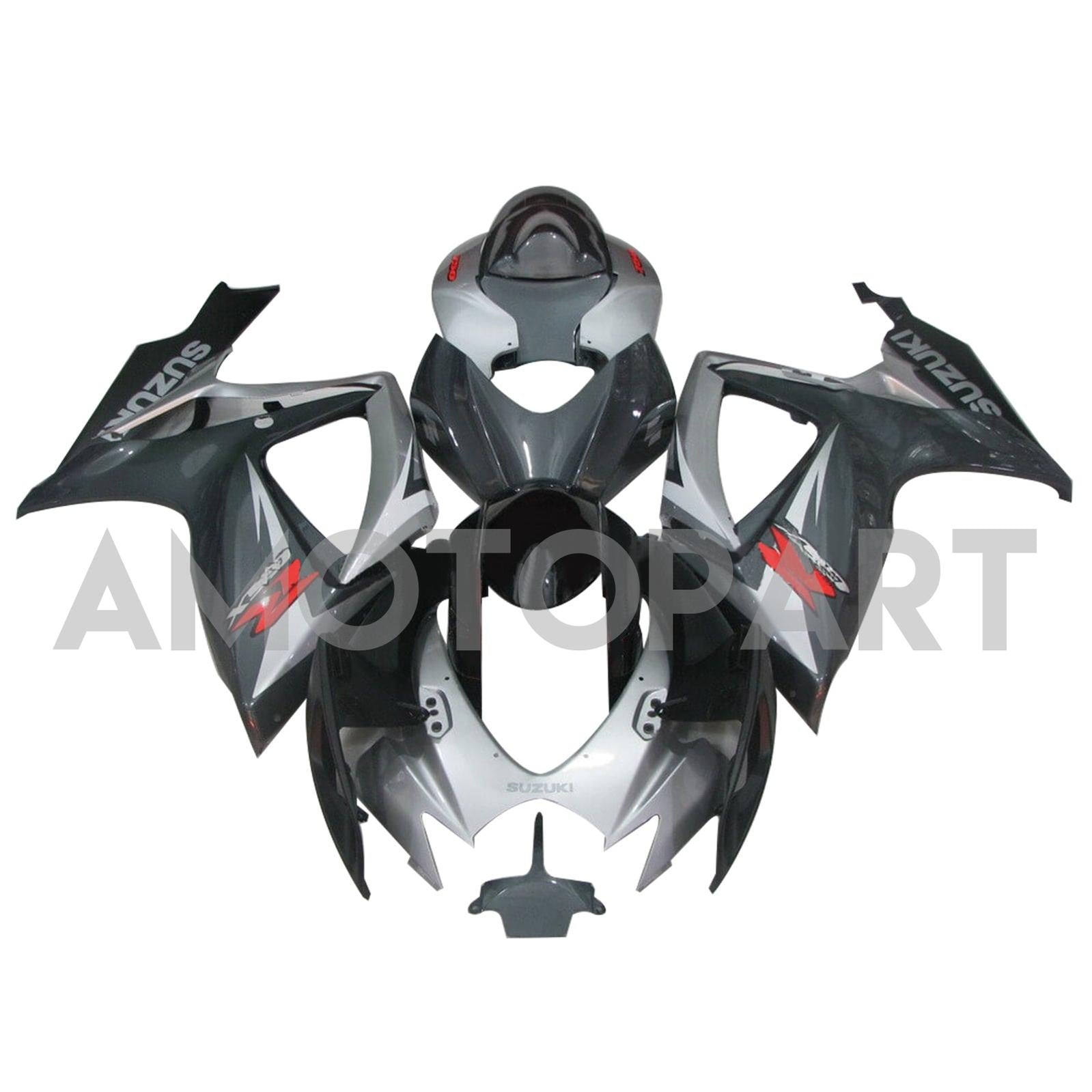Amotopart 2006-2007 Suzuki GSXR600 750 Collection de kit de carénage