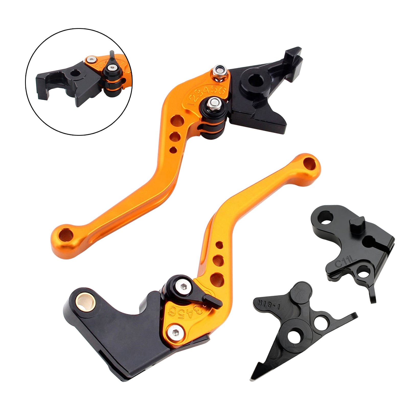 HONDA CRF1100L Africa Twin 2020-2021 NEW Short Clutch Brake Lever