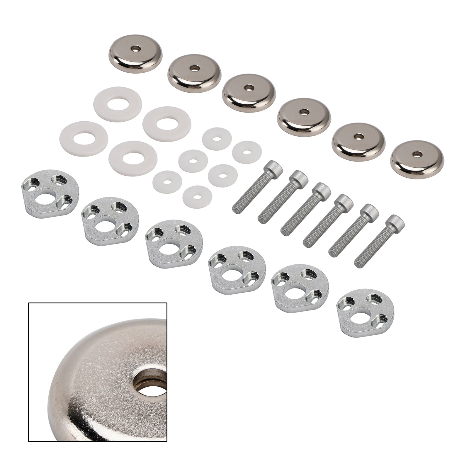 11-17 Can-Am Spyder Rt Rt-L Rt-S Magnetic Side View Mirror Mounts Set