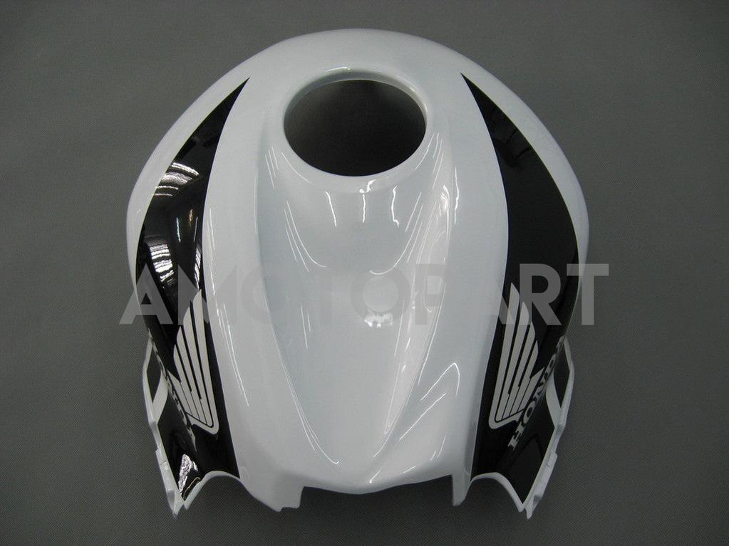 Amotopart Honda 2007-2008 CBR600RR White Black Fairing Kit