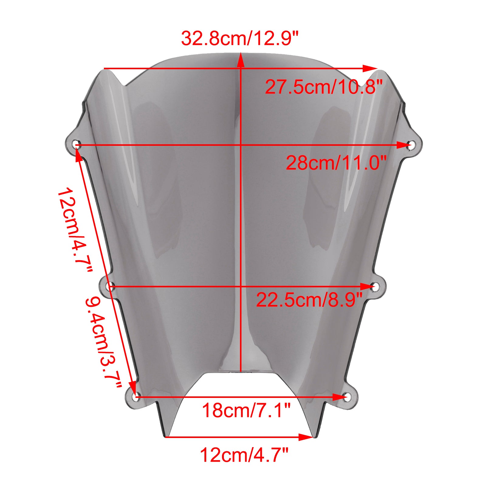2024-2025 Suzuki GSX-8R Windshield WindScreen fit
