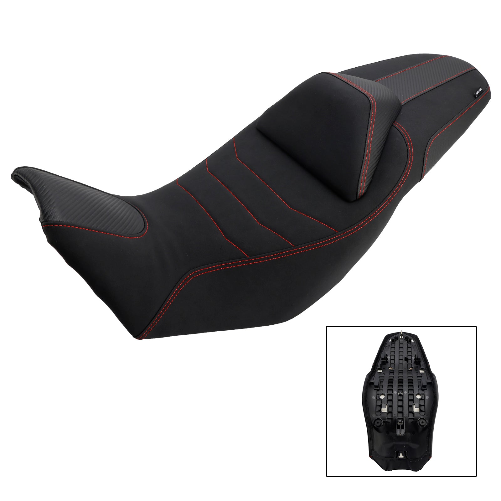 Honda Nx400 Nx500 2024-2025 Complete Cushion Rider Passenger Seat Red