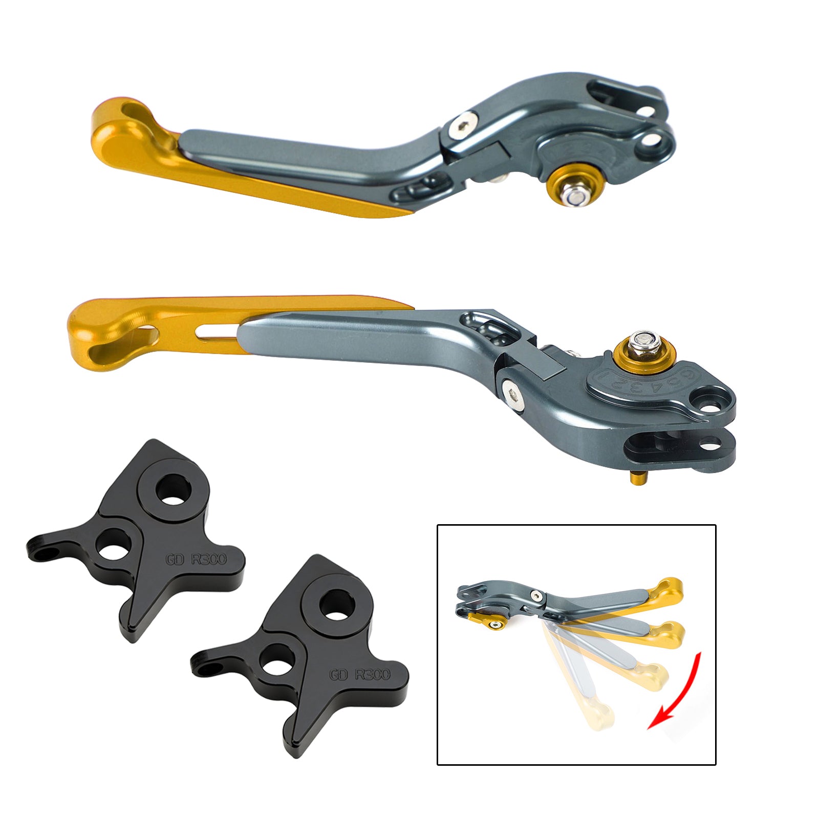 2017-2022 KYMCO AK550 ALAVANHA DE FREIO AJUTA AJUTADA