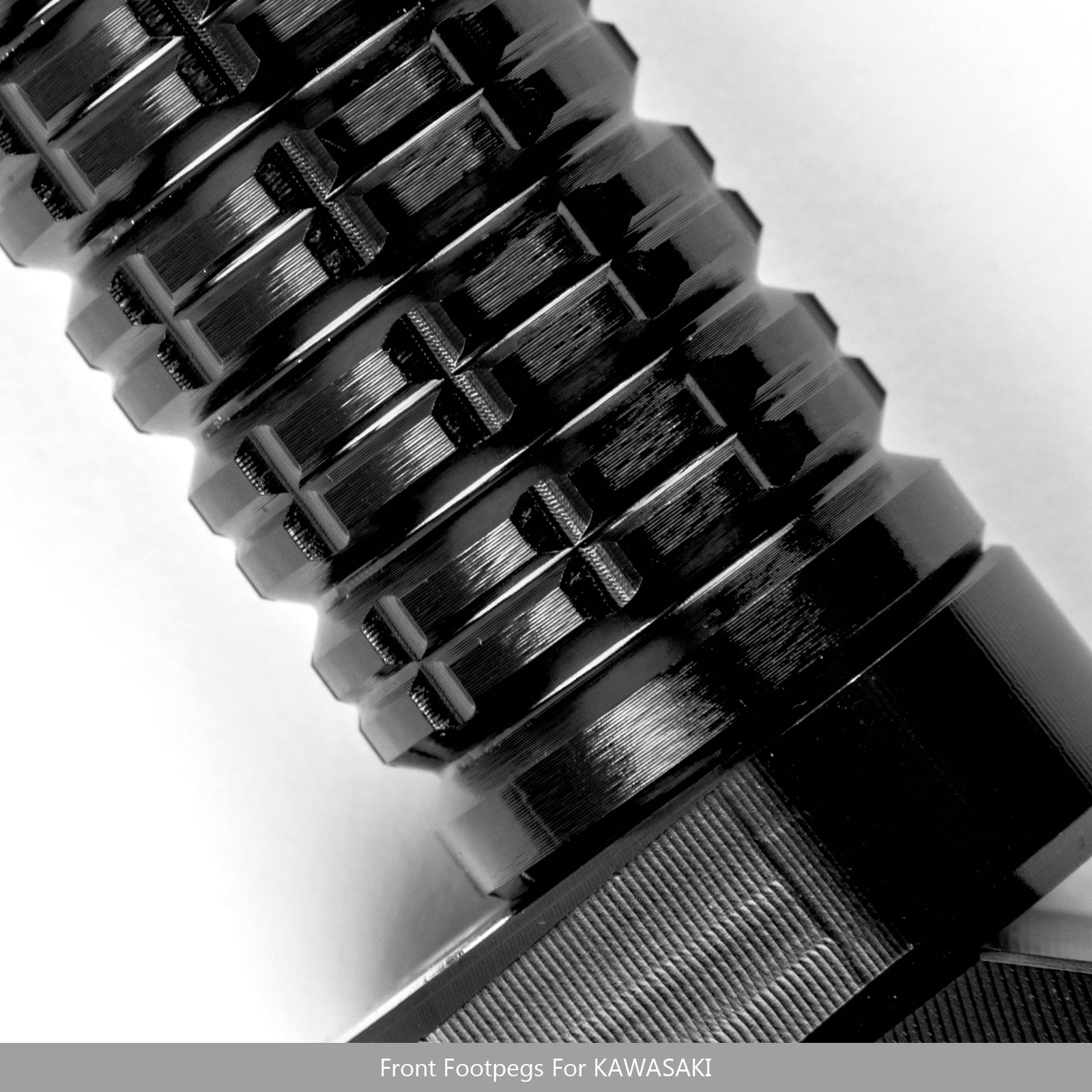 KAWASAKI Z300 Z800 Z650 Z900 ZRX1200 Estriberas delanteras CNC Reposapiés