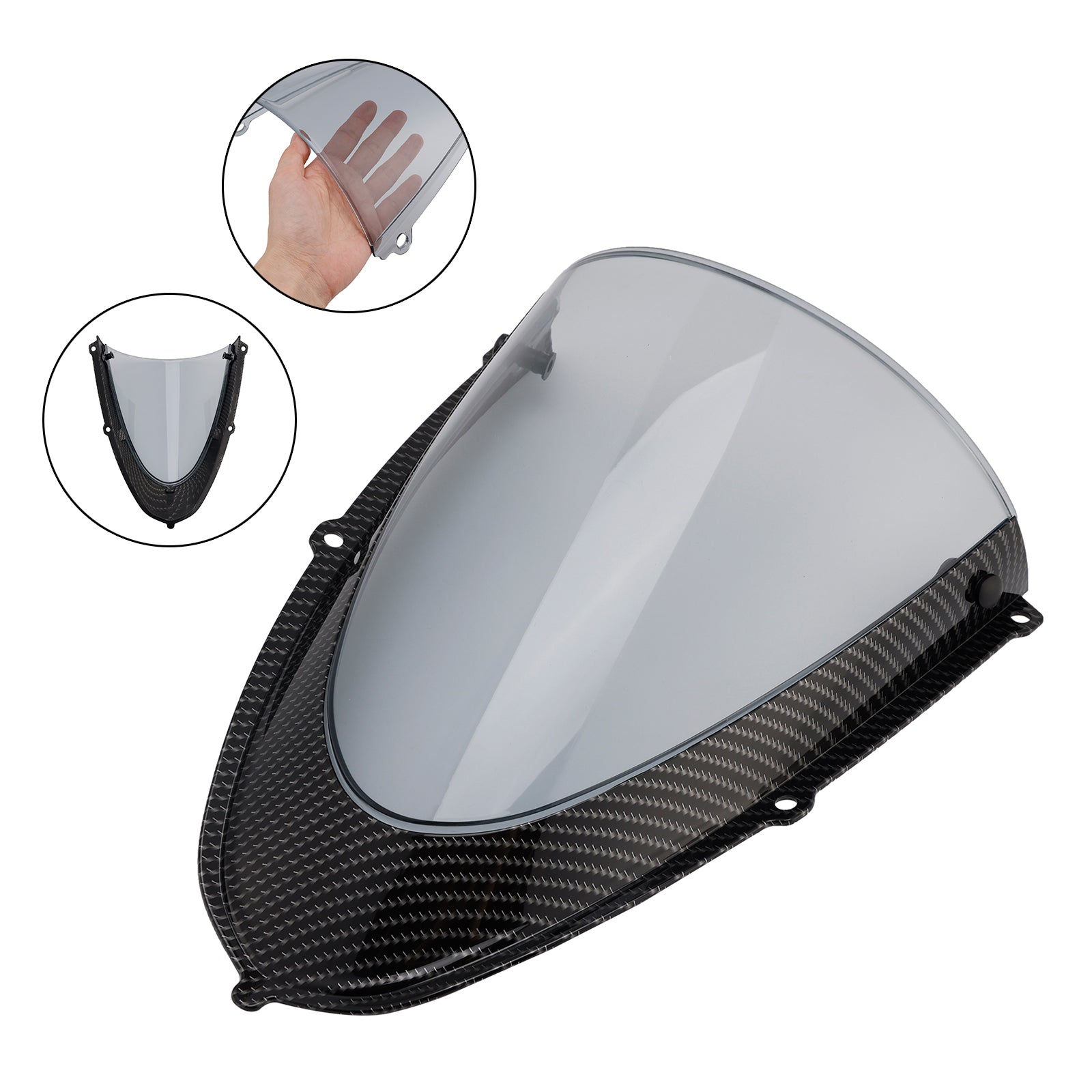 2020-2024 Aprilia RS 660 Headlight Fairing Windshield WindScreen Fit