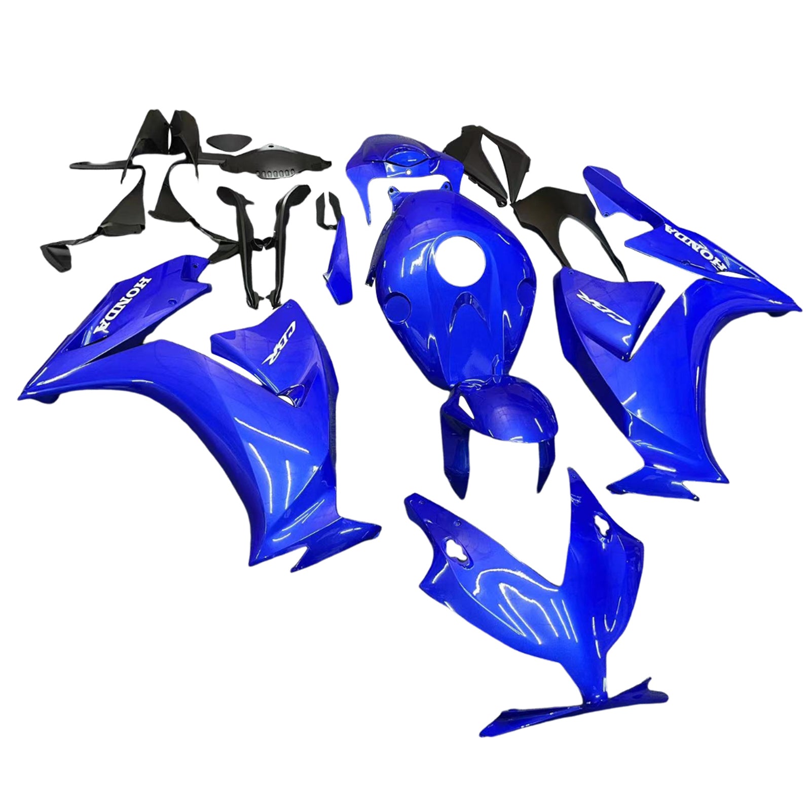 Amotopart 2012-2016 Honda CBR1000RR Blue White Fairing Kit