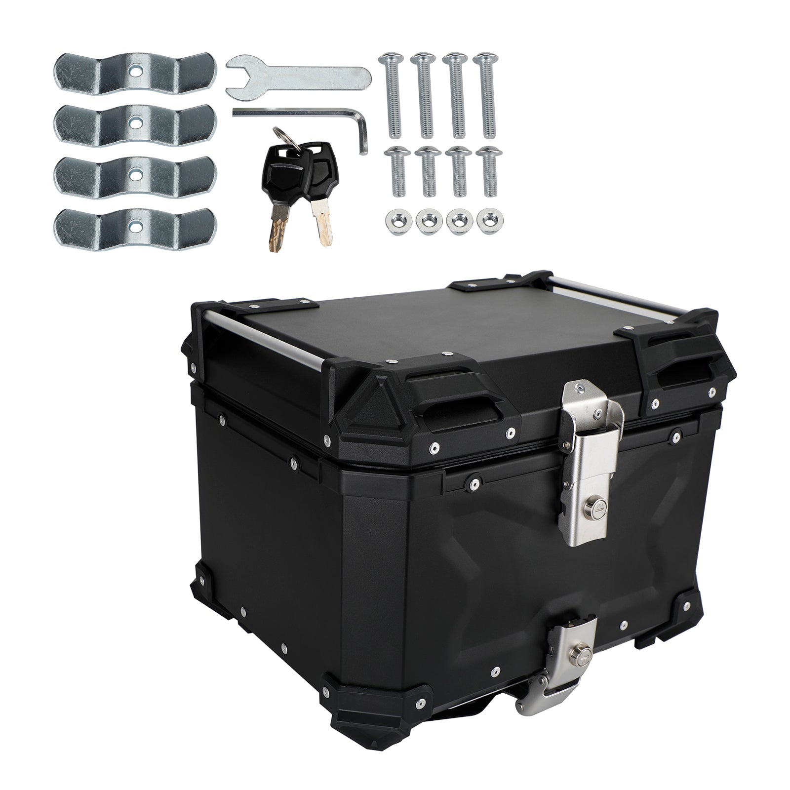 BMW R1200GS R1250GS F750GS 65L PACK TRUNK TRUNK PLAX TOP BAGAGE Pudełko Universal