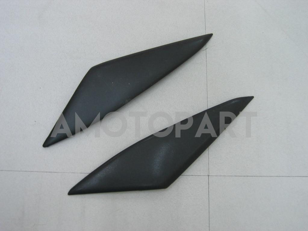 Amotopart 2005-2006 Suzuki GSXR1000 K5 Weiß mit schwarzem Streifenverkleidungskit