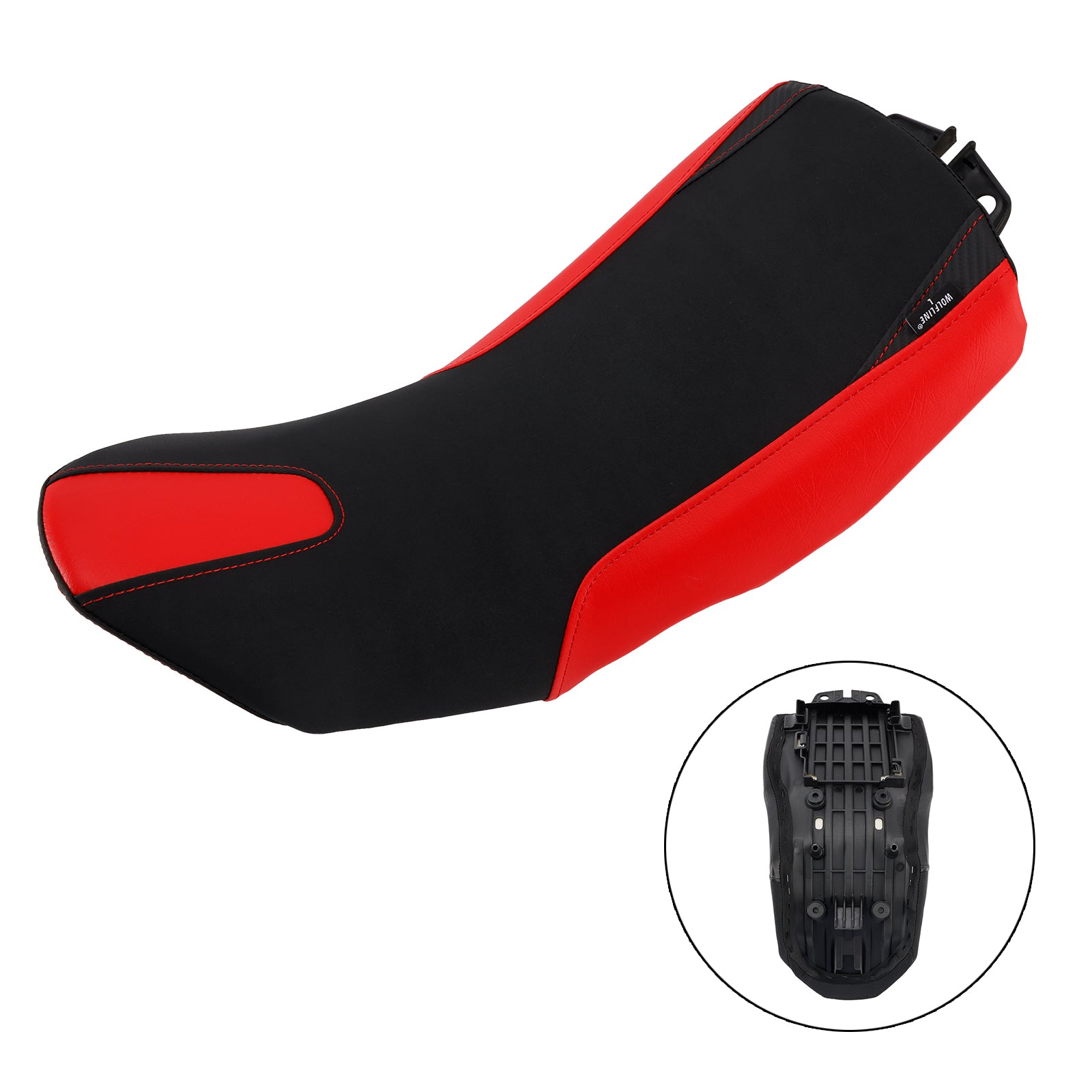 2019-2024 23 Yamaha Tenere 700 Black Front Driver Seat Raider Cushion Fit Blue